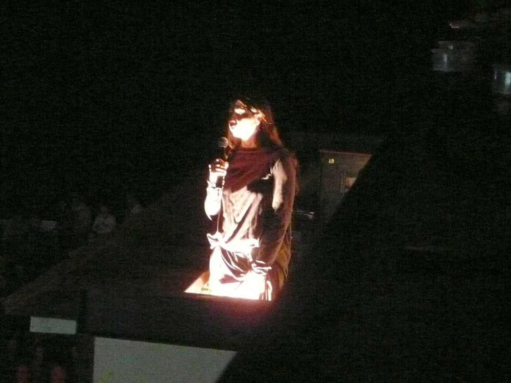 Neta at the balcony